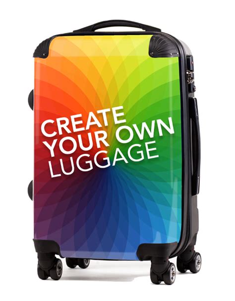 create your own luggage.